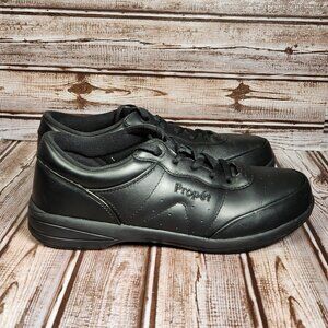 PROPET Women's 8.5 M Black Washable Walker Walking Lace Up Sneaker Shoe EUC